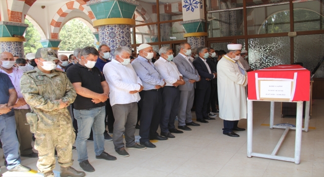 Hatay’da Kore gazisi Yusuf Alataş son yolculuğuna uğurlandı
