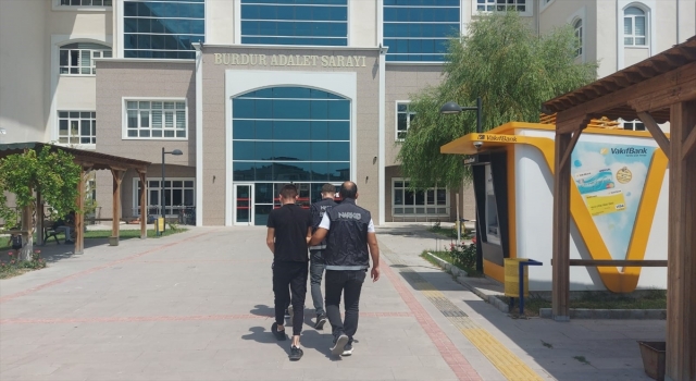 Burdur’da uyuşturucu ticareti yaptığı öne sürülen şüpheli tutuklandı