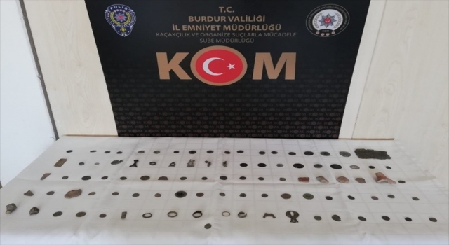 Burdur’da tarihi eser kaçakçılığı operasyonunda yakalanan 6 şüpheli adli kontrol şartıyla salıverildi