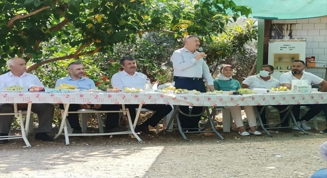 AK Parti Mersin milletvekili Hacı Özkan, Anamur’da ziyaretlerde bulundu