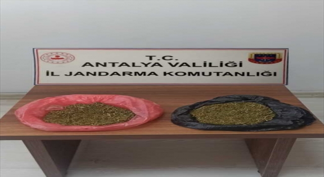 Antalya’daki uyuşturucu operasyonunda bir şüpheli yakalandı