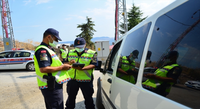Mersin’de drone destekli trafik denetimi yapıldı