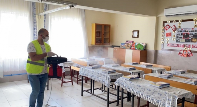 Samandağ’da okullar yeni eğitim öğretim yılına hazırlanıyor