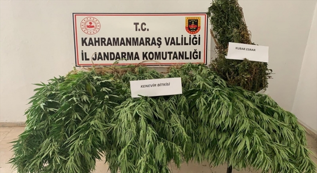 Kahramanmaraş’ta uyuşturucu operasyonuna 1 gözaltı
