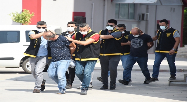 Adana’da depodan sulama sistemi çaldıkları iddia edilen 6 şüpheli yakalandı