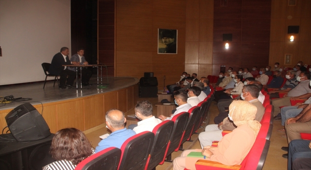 Gülnar’da muhtarlar toplantısı yapıldı