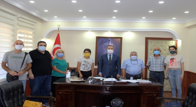 Anamur Kaymakamı Bilal Bozdemir basın mensuplarıyla buluştu