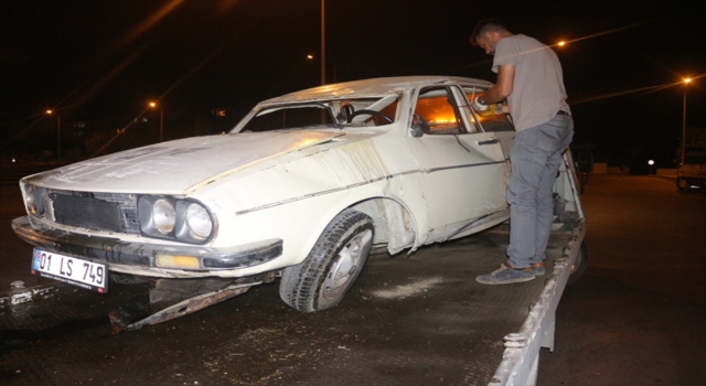Adana’da iki otomobil çarpıştı: 1 ölü, 2 yaralı