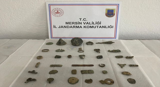 Silifke’de tarihi eser operasyonu