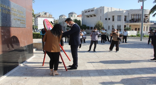 Hatay’da yeni eğitim öğretim yılının başlaması dolayısıyla tören düzenlendi