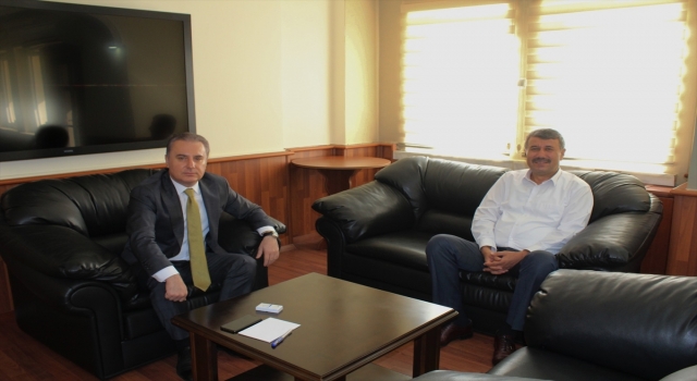 Anamur Belediye Başkanı Hidayet Kılınç’tan Kaymakam Bozdemir’e ziyaret