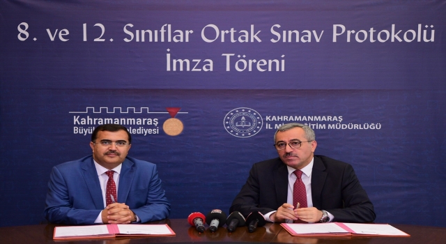 Kahramanmaraş sınava hazırlanan öğrenciler için deneme sınavı desteği