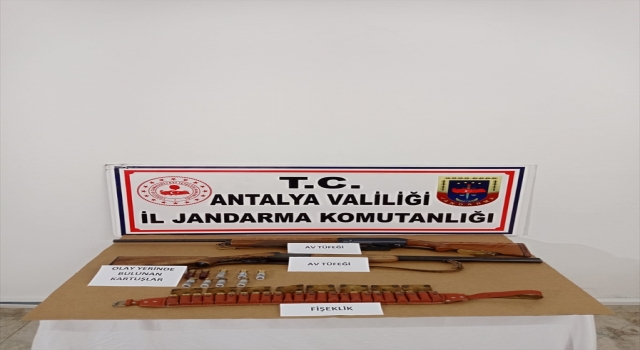 Antalya’da cinayet şüphelisi yayla evinde yakalandı