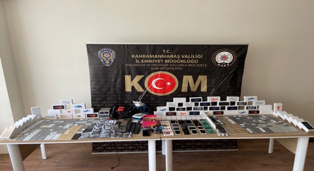 Kahramanmaraş’ta kaçakçılık operasyonları