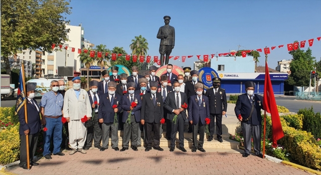 Mersin’in Tarsus, Gülnar ve Anamur ilçelerinde 9 Eylül Gaziler Günü törenlerle kutlandı