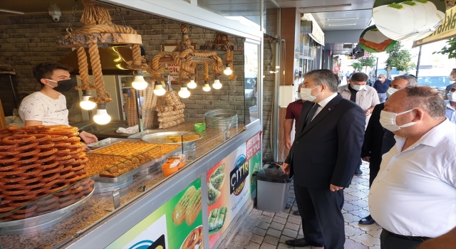Osmaniye Valisi Erdinç Yılmaz, Kadirli’de Kovid19 denetimlerine katıldı