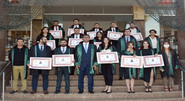 Adana Barosu’na 23 yeni avukat daha katıldı