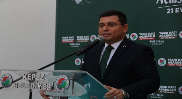 Antalya’da, 15 Temmuz şehidi Yasin Naci Ağaroğlu’nun adı verilen eğitim merkezi açıldı