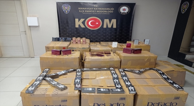 Antalya’da 7 bin 950 şişe gümrük kaçağı parfüm ele geçirildi