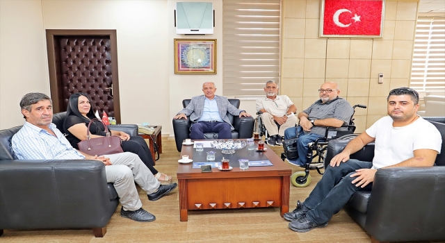 Akdeniz Belediye Başkanı Mustafa Gültak’a ziyaret
