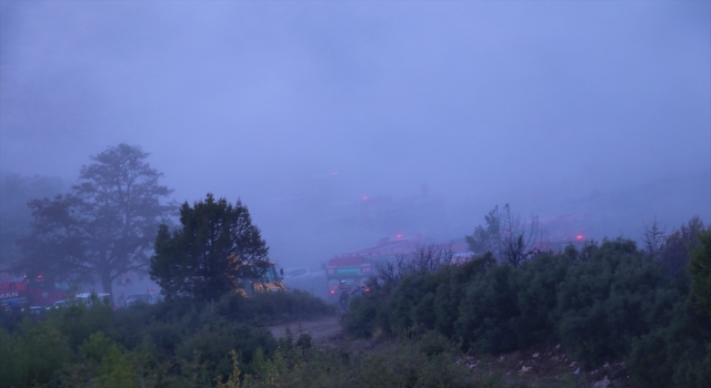 GÜNCELLEME Burdur’un Bucak ilçesinde orman yangını çıktı