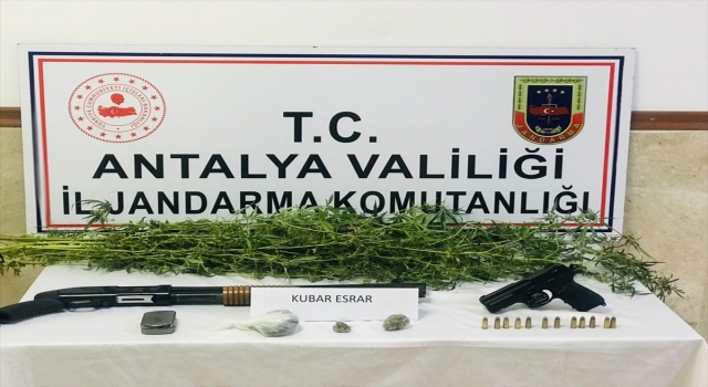 Antalya’da uyuşturucu operasyonunda bir şüpheli yakalandı