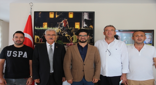 BBP Antalya İl Başkanı Murat Barış’tan, AA Antalya Bölge Müdürlüğüne ziyaret