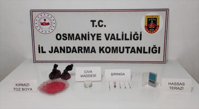 Osmaniye’de 579,65 gram cıva ele geçirildi