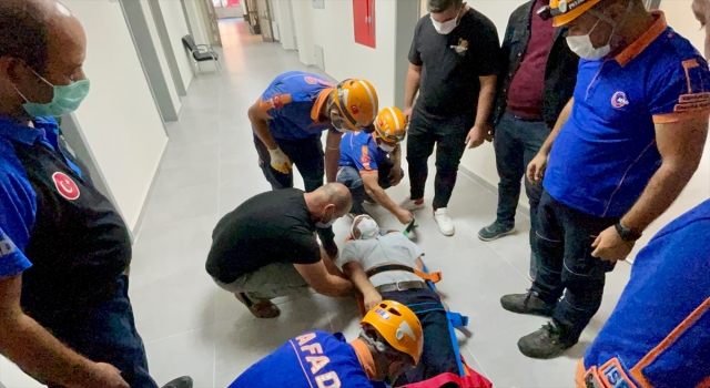 Isparta’da deprem ve yangın tatbikatı yapıldı