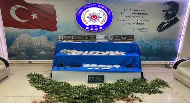 Hatay’da uyuşturucu operasyonunda 3 şüpheli yakalandı