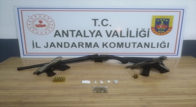 Antalya’da uyuşturucu operasyonunda bir şüpheli yakalandı