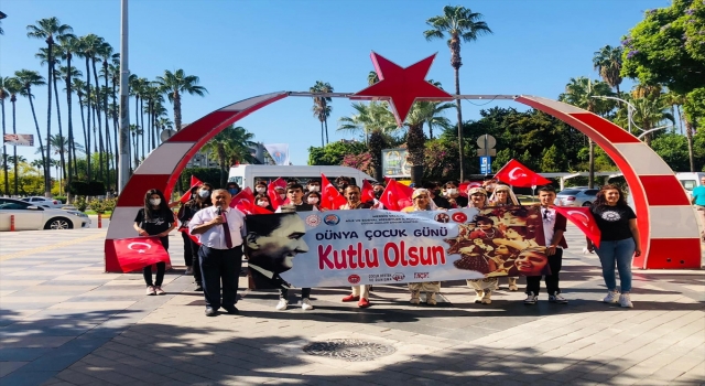 Mersin’de Dünya Çocuk Günü kutlandı