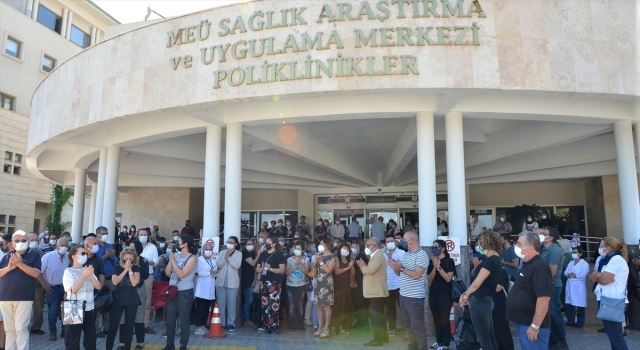 Mersin’de Kovid19’dan hayatını kaybeden öğretim üyesi için tören düzenlendi