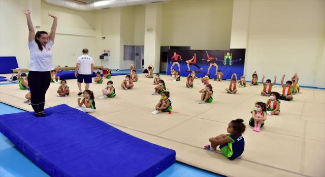 Antalya’da cimnastik kurslarına ilgi artıyor