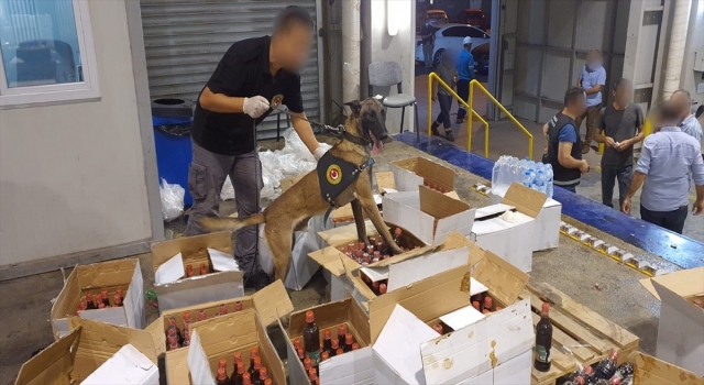 İskenderun Limanı’nda 200 kilogram uyuşturucu hap ele geçirildi