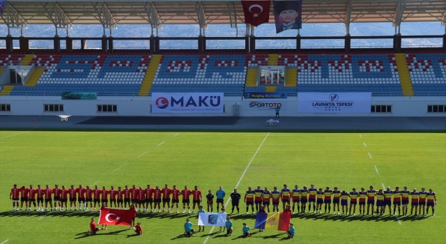 15’li Ragbi Büyük Erkek Milli Takımı, Andorra’ya 2212 yenildi