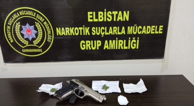 Kahramanmaraş’ta uyuşturucu operasyonunda yakalanan şüpheli tutuklandı
