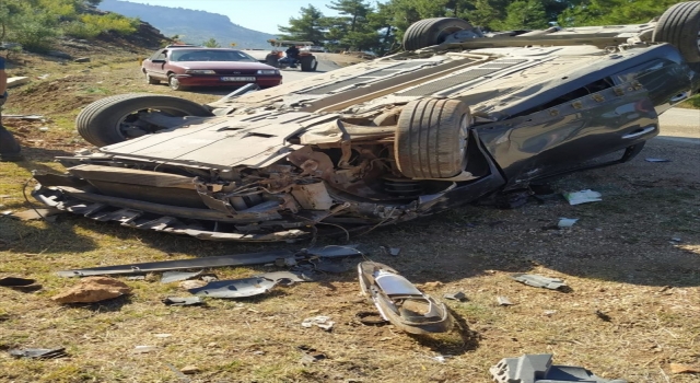 Aladağ’da otomobilin devrilmesi sonucu 1 kişi yaralandı