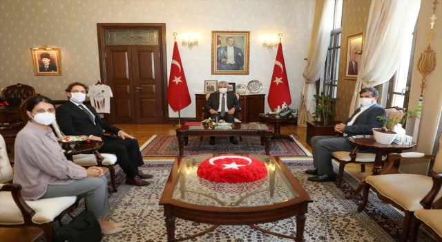 İstanbul Süryani Katolik Vakfı Yönetim Kurulu Başkanı Basatemir’den, Vali Doğan’a ziyaret