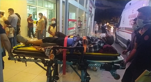Adana’da yamaçtan düşen çoban yaralandı