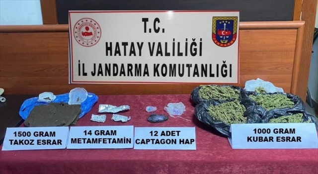 Hatay’da motosikletinde uyuşturucu bulunan sürücü yakalandı