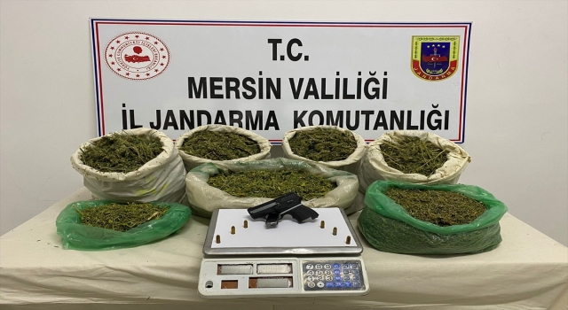 Mersin’de 33 kilo 900 gram esrar ele geçirildi