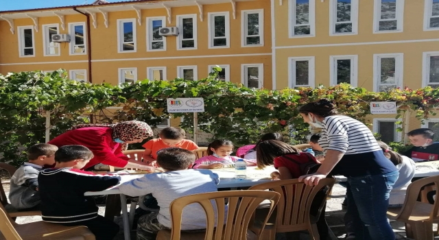 İbradı’da resim yapma etkinliği düzenlendi