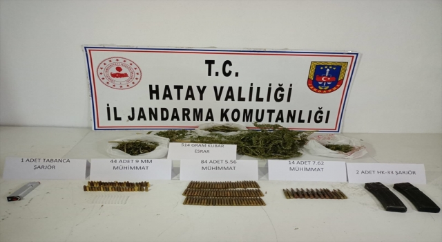 Hatay’da uyuşturucu operasyonunda bir şüpheli tutuklandı