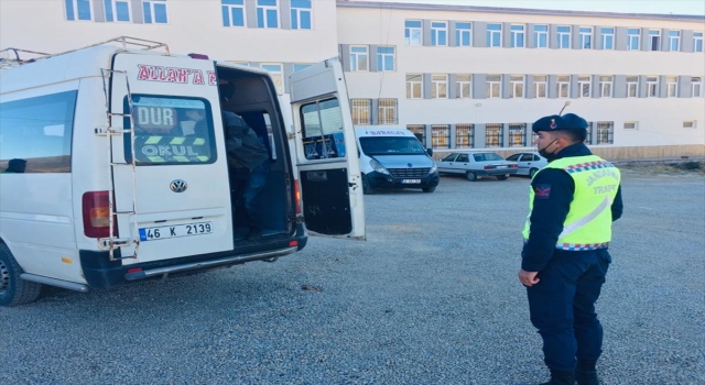 Kahramanmaraş’ta öğrenci servisleri denetlendi