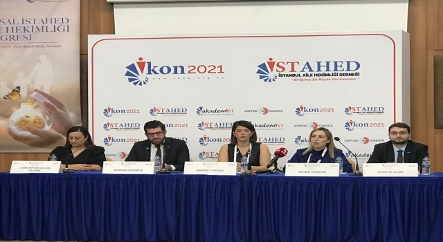 Antalya’da ”8. Ulusal İSTAHED Aile Hekimliği Kongresi” yapıldı