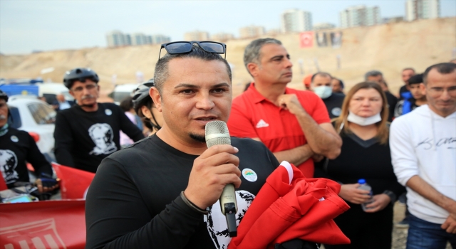 Atatürk’ü ziyaret etmek için Mersin’den Ankara’ya pedal çeviriyorlar