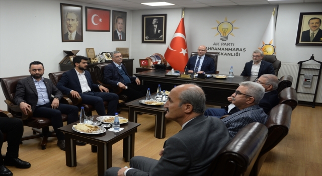 AK Parti Genel Başkan Yardımcısı İleri, Kahramanmaraş’ta partililerle buluştu
