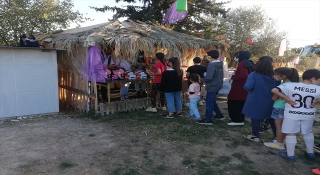 Kepez’de çocuklar için mangal düzenlendi