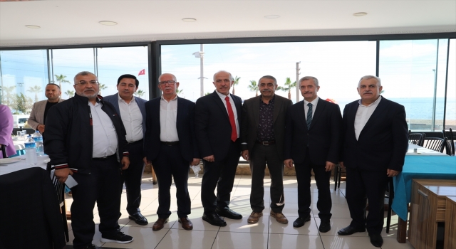Şahinbey Belediye Başkanı Tahmazoğlu’ndan Akdeniz Belediye Başkanı Gültak’a ziyaret